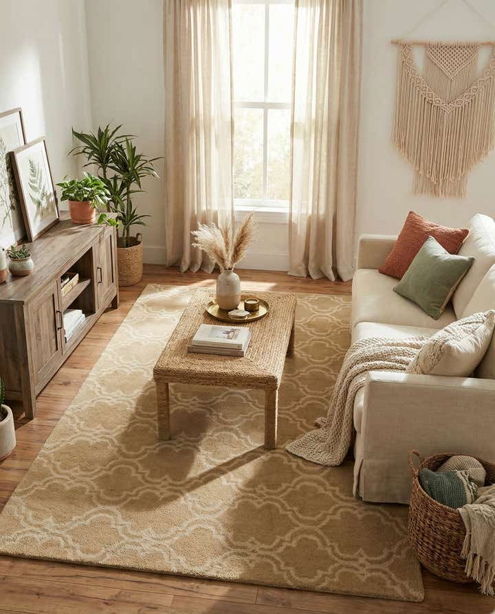 5' x 8' Luna Wool Rug