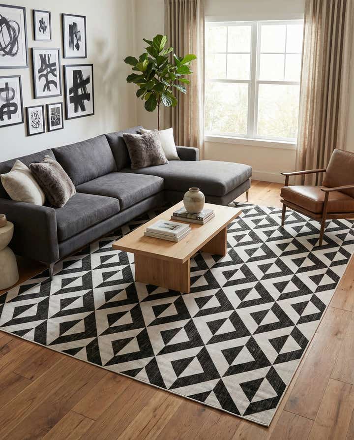 10' x 13' Easy-Clean Jill Zarin Napa Indoor / Outdoor Rug