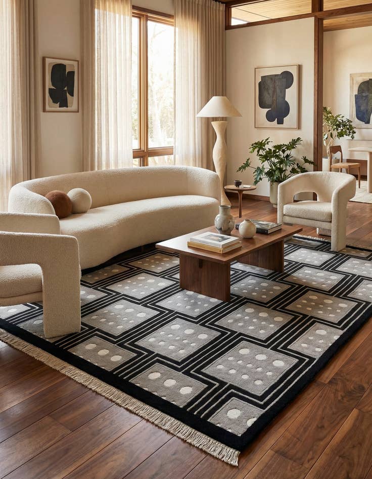 Detail image of 5' 7 x 7' 10 Darya Rug