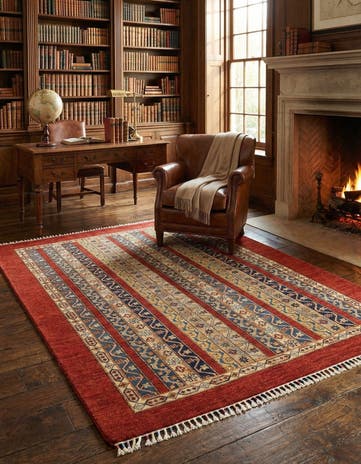 5' x 6' 8 Hand Knotted Ariana Ziegler Rug