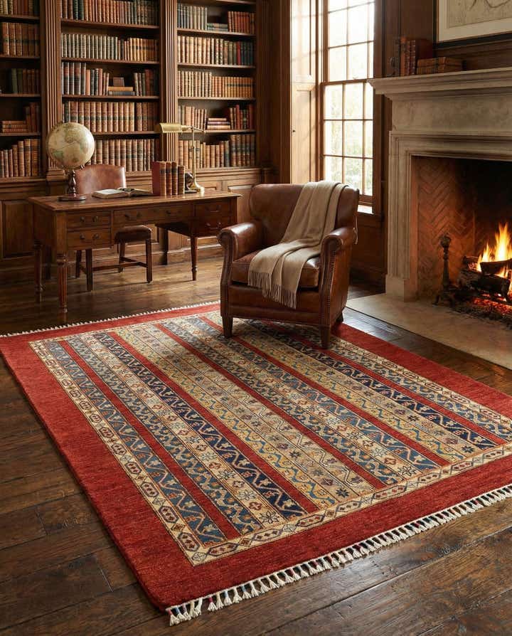 5' x 6' 8 Hand Knotted Ariana Ziegler Rug