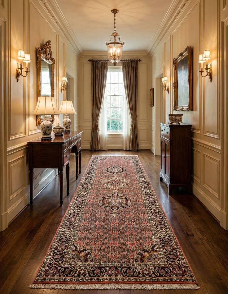 Detail image of 2' 11 x 10' 2 Bidjar Wool Runner Rug