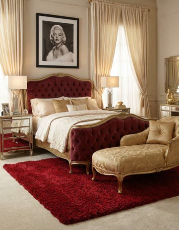 Lipstick Marilyn Monroe™ Shag Rug