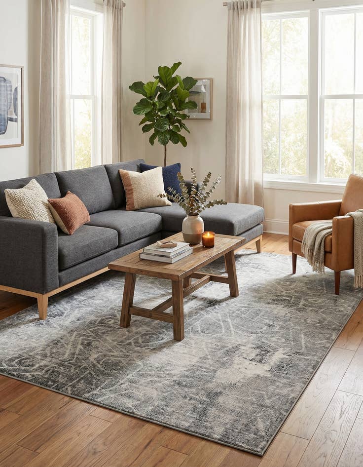 Detail image of 7' 10 x 11' Monaco Rug