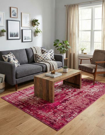 Red Starlight Rug