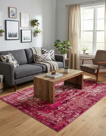 Red Starlight Rug
