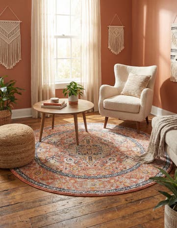 5' 2 x 5' 2 Lola Round Rug