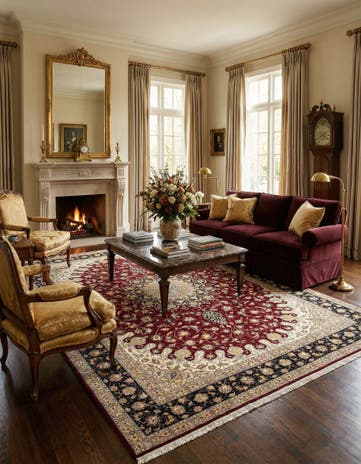 8' 4 x 12' Tabriz Rug