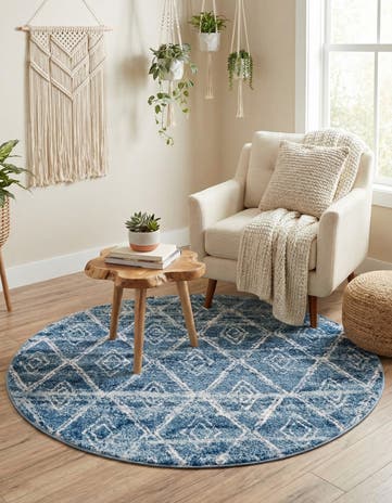 4' 7 x 4' 7 Artemis Round Rug