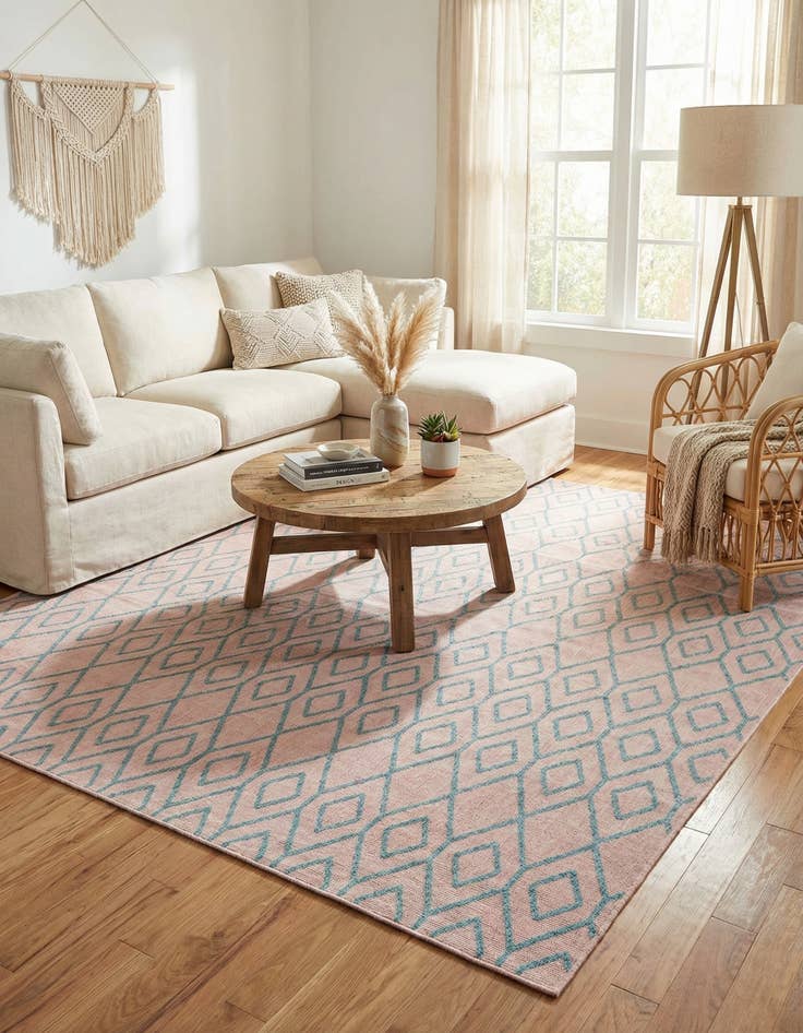 Detail image of 10' 8 x 10' 8  Washable Jill Zarin Turks and Caicos Indoor / Outdoor Square Rug