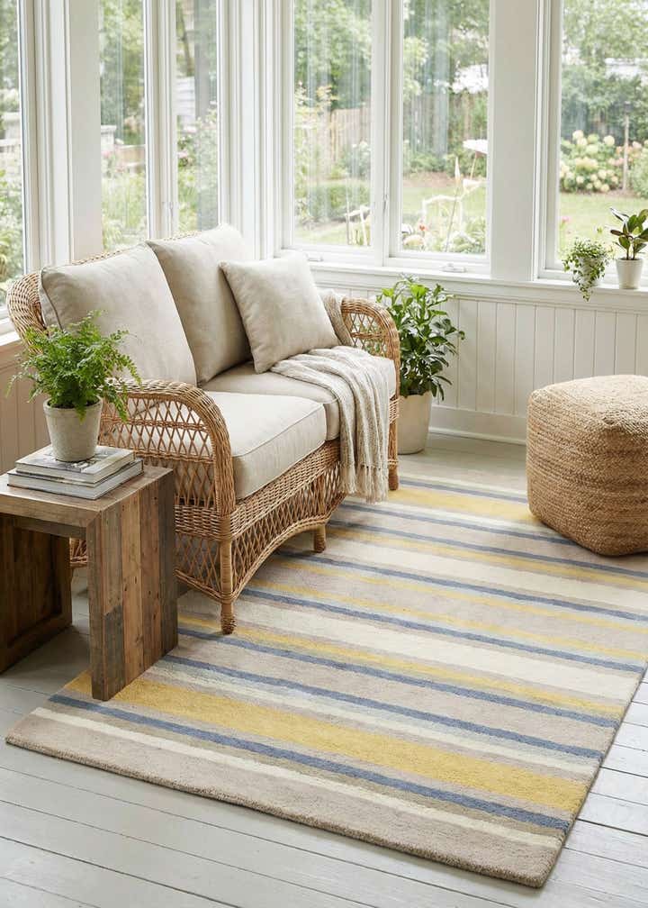 4' x 5' 6 Luna Wool Rug