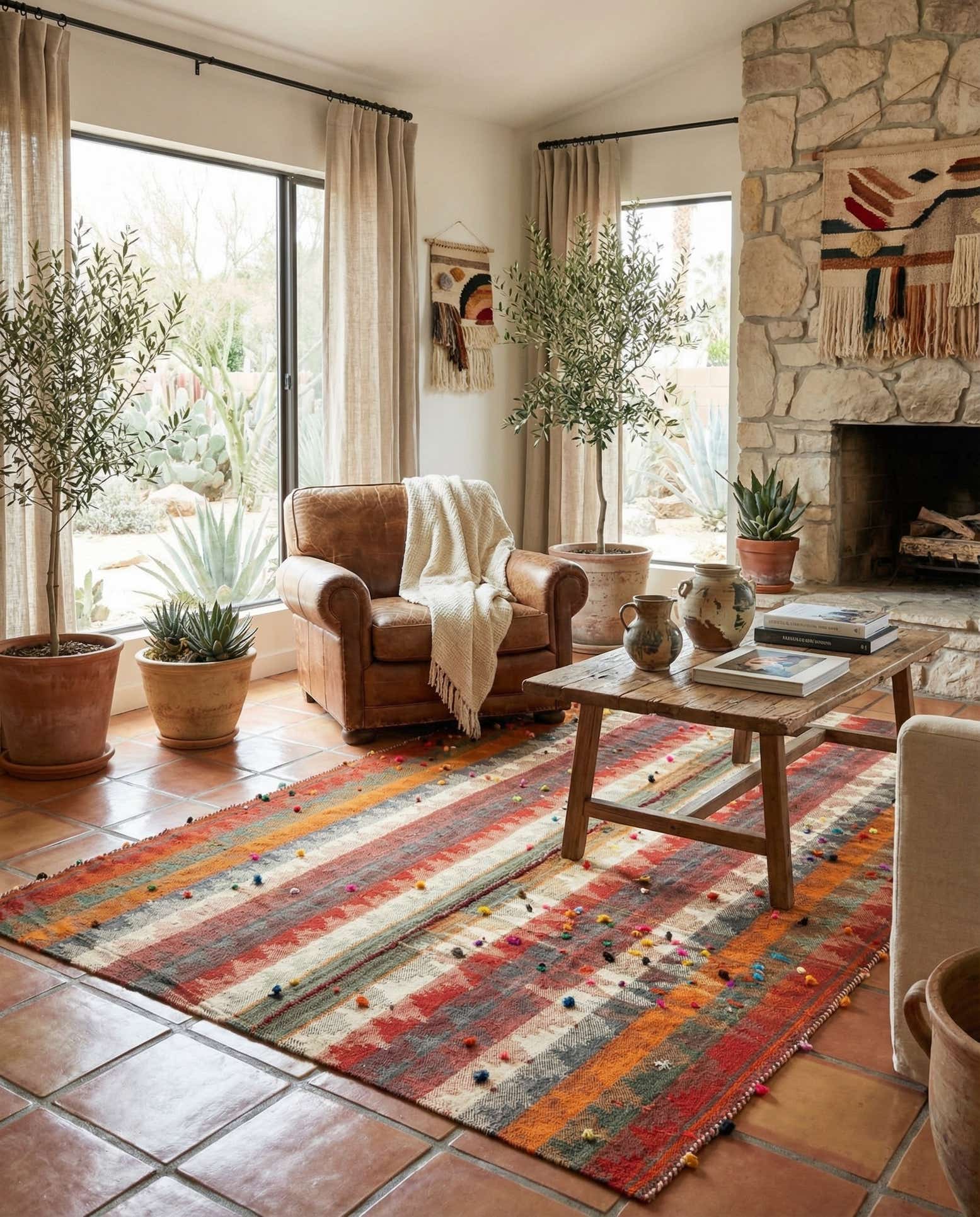 4' 6 x 7' 2 Jajim Rug