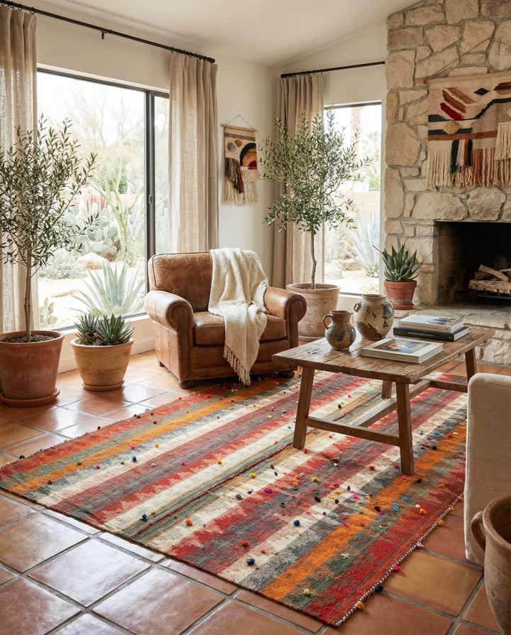 4' 6 x 7' 2 Jajim Rug