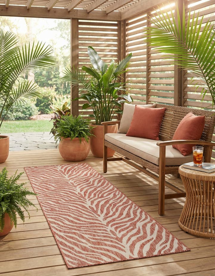 2' 7 x 10' Easy-Clean Safari Indoor / Outdoor...