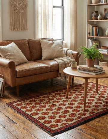 2' 10 x 4' 8 Hand Knotted Balouch Persian Wool Rug