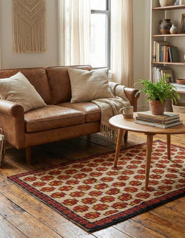 2' 10 x 4' 8 Hand Knotted Balouch Persian Wool Rug