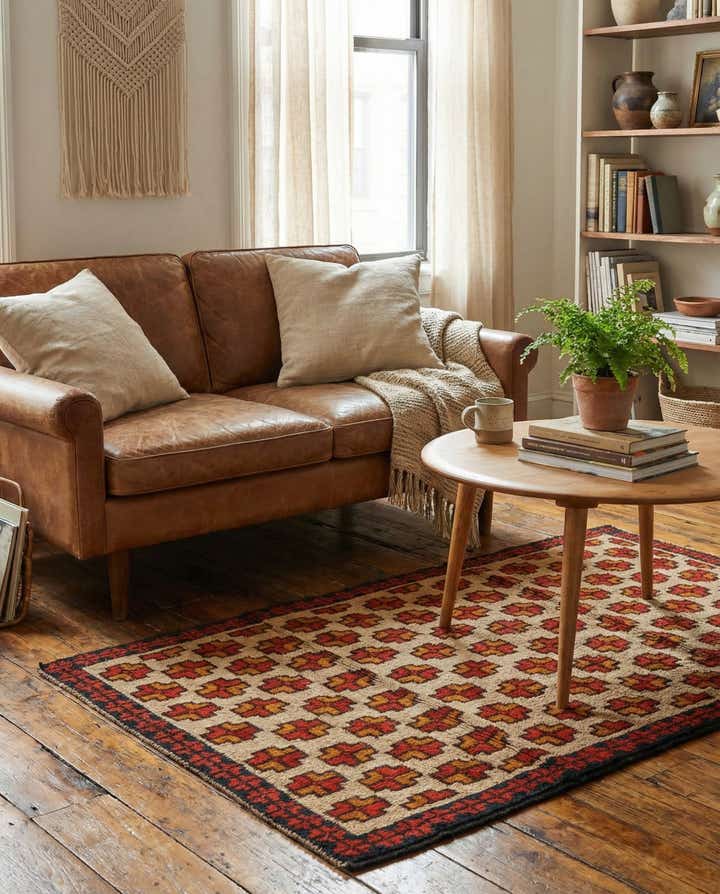 2' 10 x 4' 8 Hand Knotted Balouch Persian Wool Rug