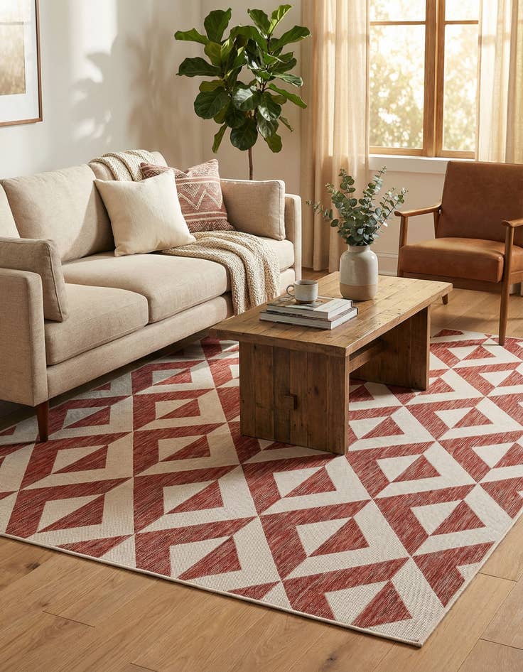Detail image of 7' x 10' Easy-Clean Jill Zarin Napa Indoor / Outdoor Rug