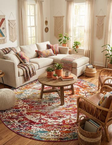 10' x 10' Arlington Round Rug