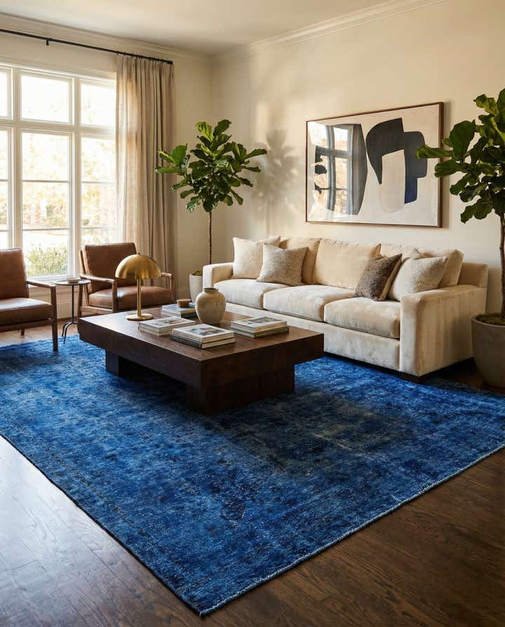 7' 5 x 10' 9 Hand Knotted Ultra Vintage Persian Wool Rug