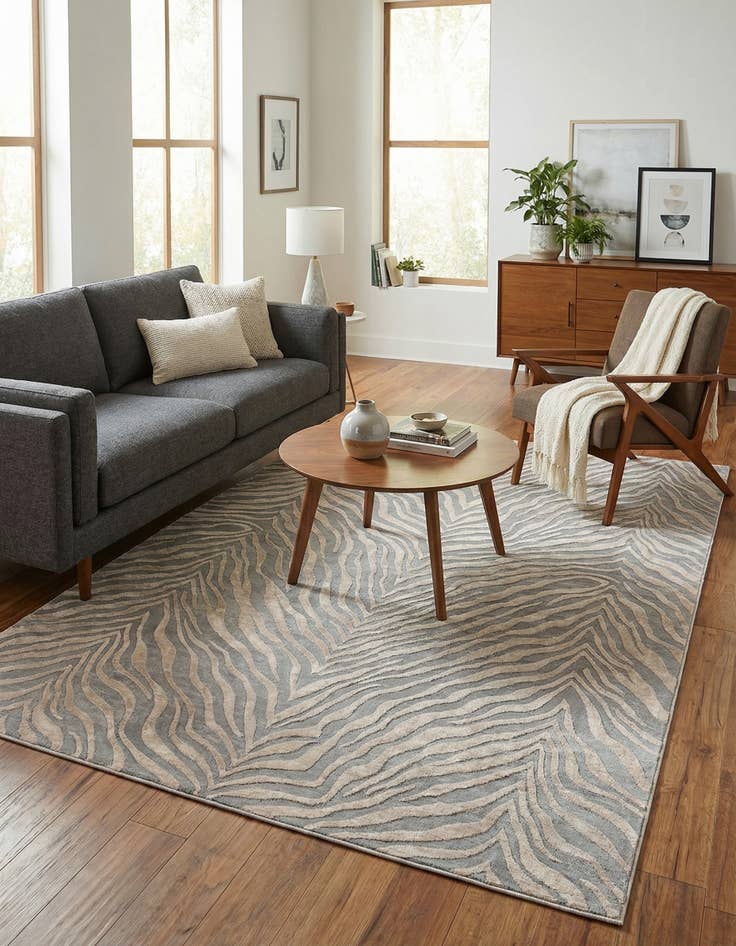 Detail image of 5' 3 x 8' Finsbury Rug