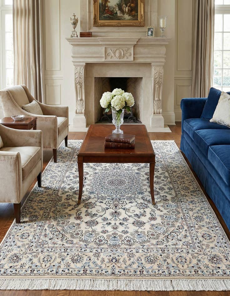 Detail image of 5' x 8' 1 Nain Rug