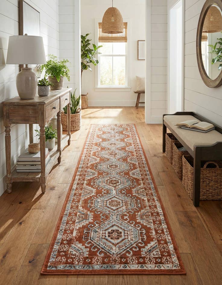 Detail image of 2' 7 x 12' Charlotte Runner Rug