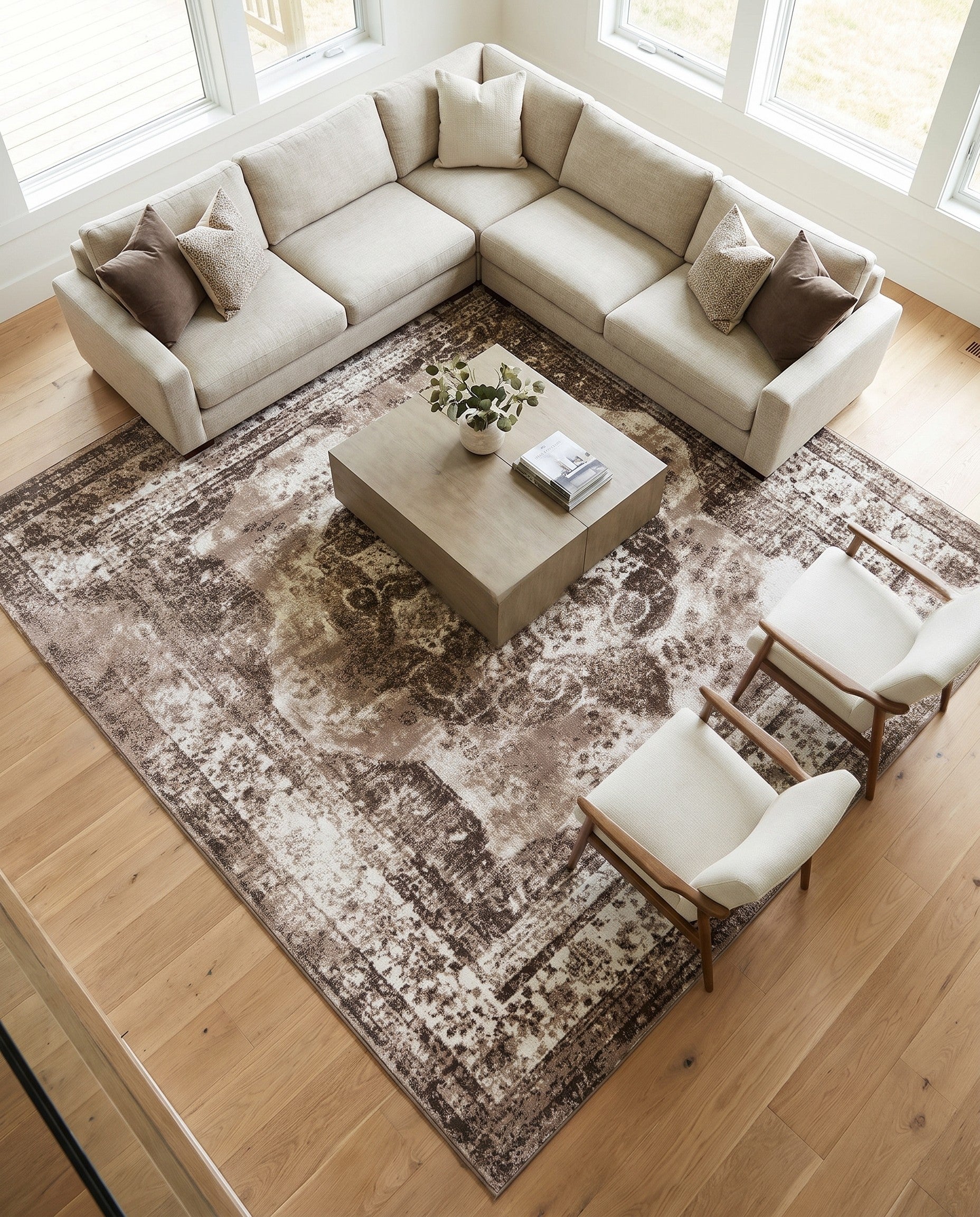 13' x 13' Monte Carlo Square Rug