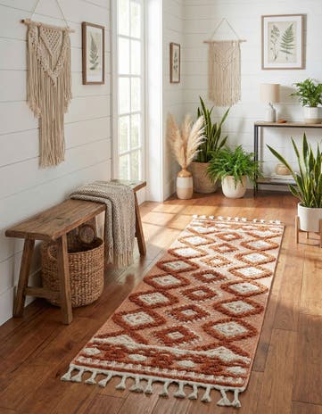 2' x 6' Boho Runner Rug