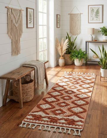 2' x 6' Boho Runner Rug