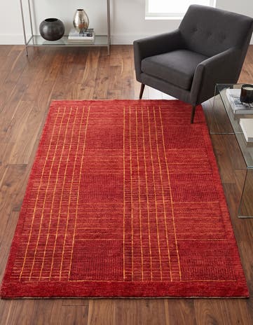 4' 4 x 6' 7 Juma Wool Rug