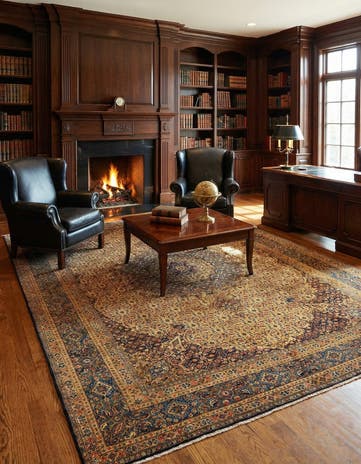 8' 9 x 12' 1 Mood Wool Rug