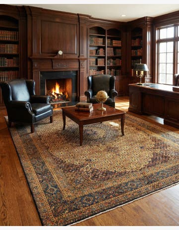 8' 9 x 12' 1 Mood Wool Rug