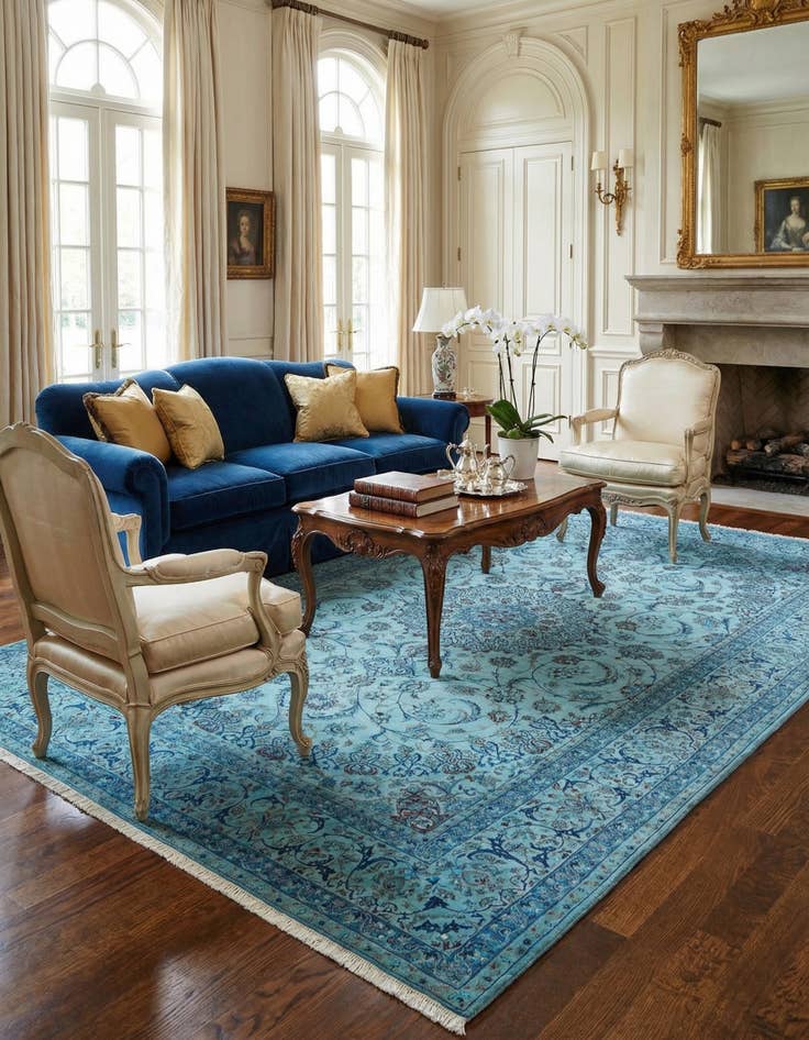 Detail image of 8' 9 x 12' 4 Nain Rug