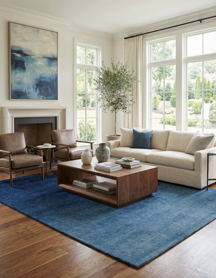 Detail image of 7' 8 x 9' 10 Tibeter Terra Focus Rug