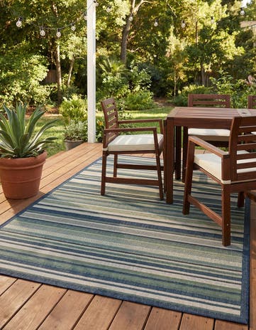 6' x 9' Easy-Clean Baja Indoor / Outdoor Rug