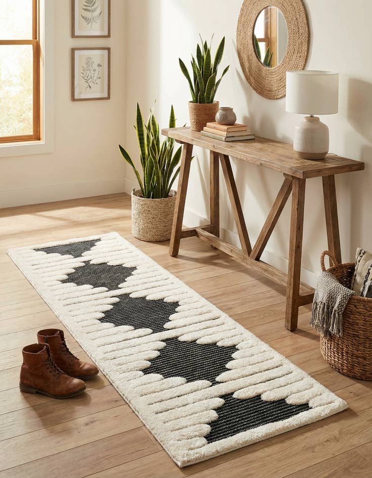 Detail image of 2' x 6' Prismatic Runner Rug