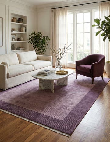 6' 7 x 9' 10 Hand Knotted Darya Wool Rug