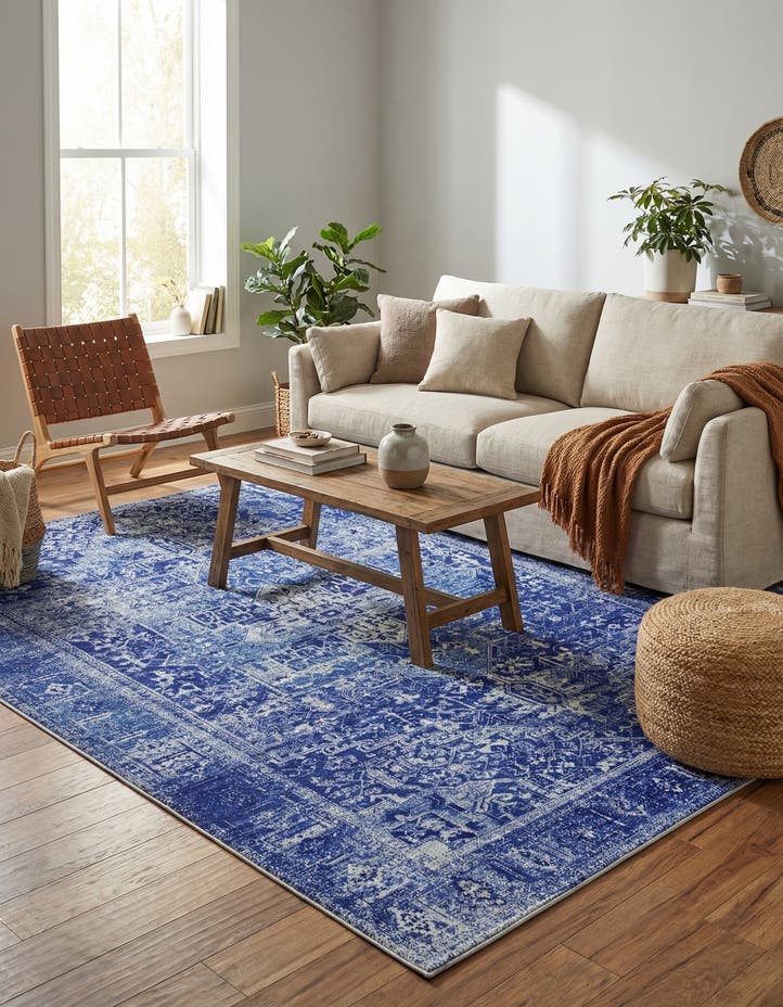 7' 6 x 10' 6 Washable Timeless Rug