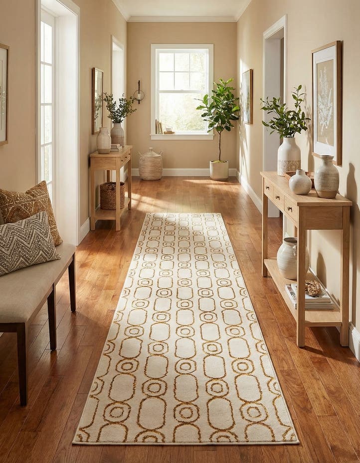2' 7 x 12' Vogue Geo Runner Rug