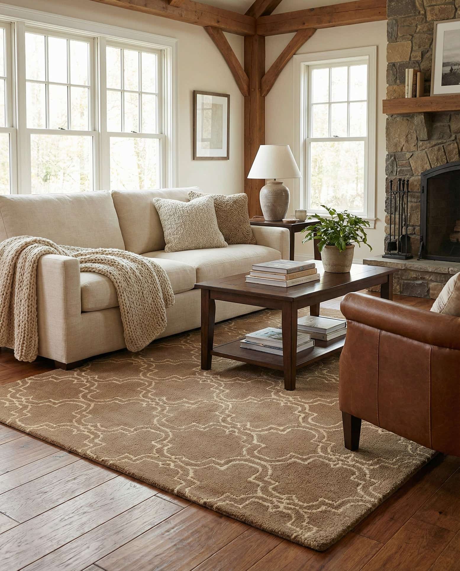5' 1 x 7' 10 Luna Wool Rug