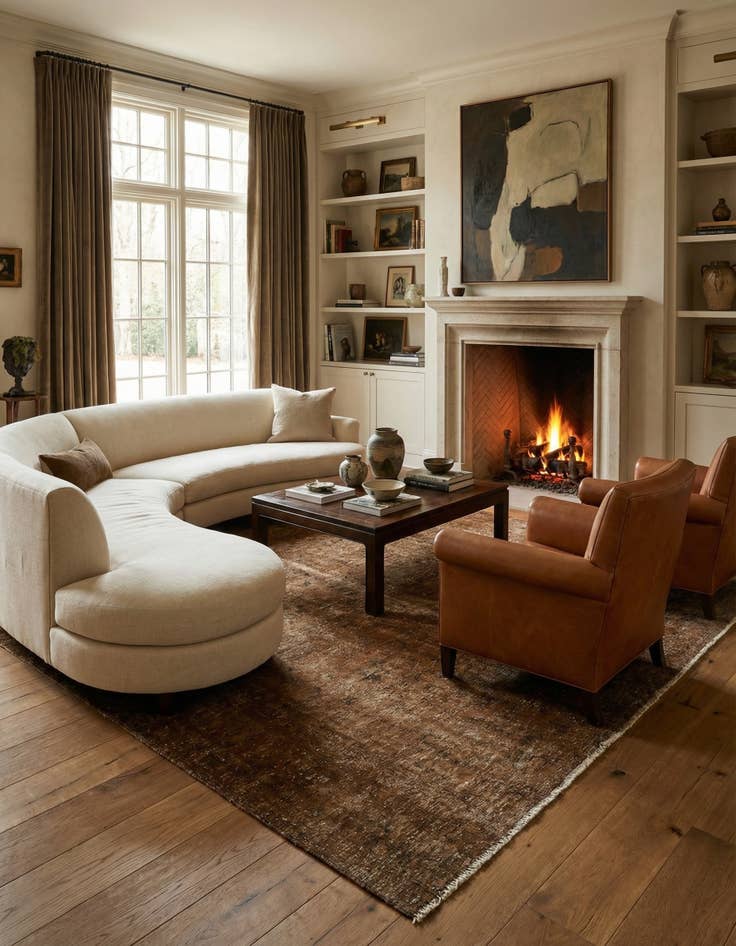 Detail image of 9' 10 x 11' 6 Vintage Royal Square Rug