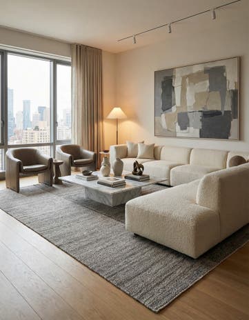 9' 9 x 11' 8 Hand Woven Kilim Modern Wool Rug