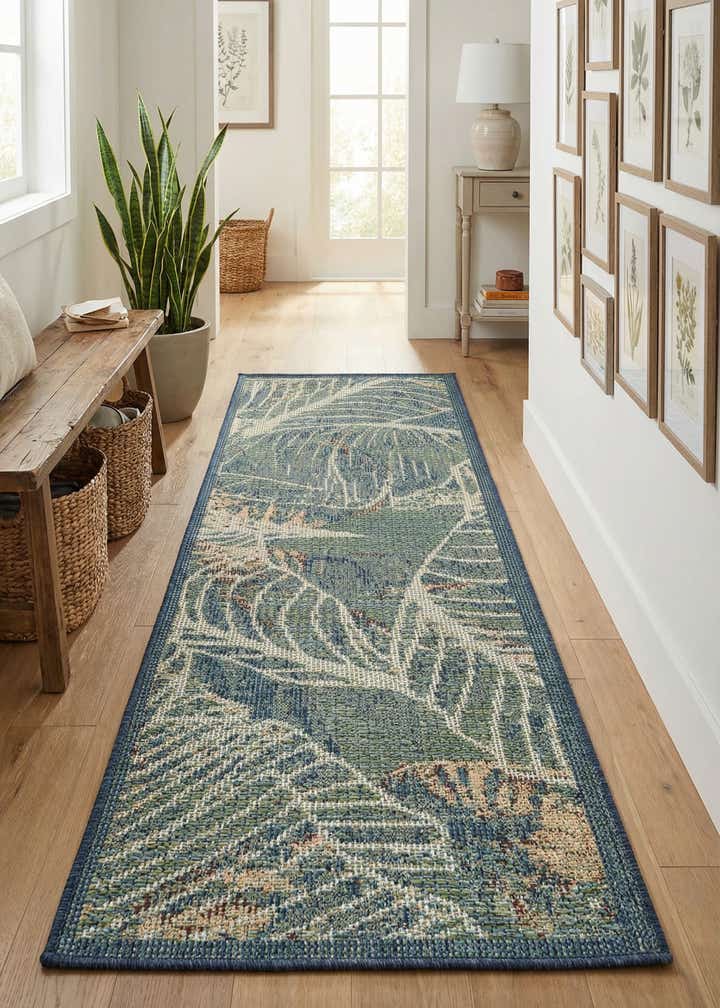 2' x 6' Easy-Clean Baja Indoor / Outdoor Runner Rug