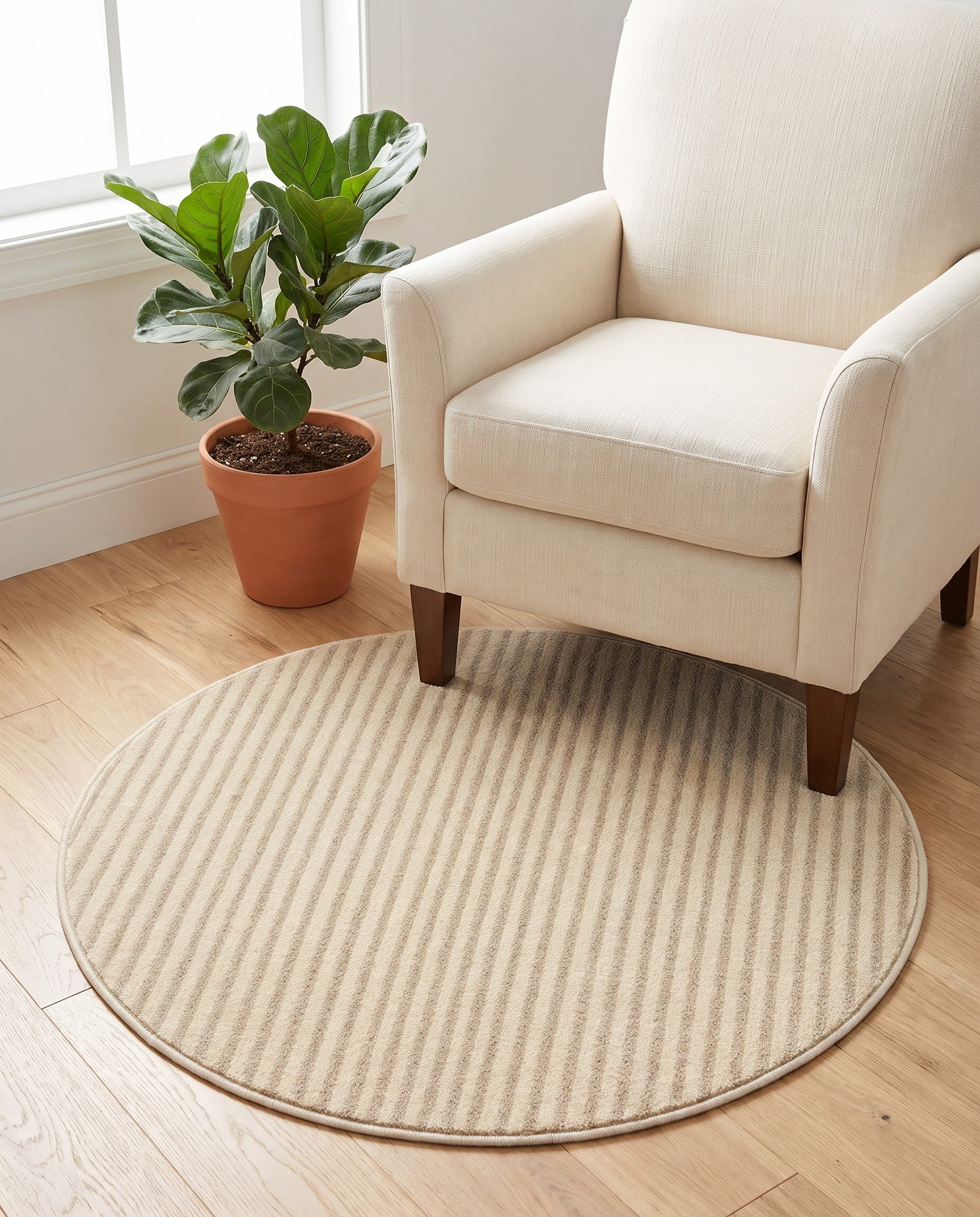 95cm x 95cm Contour Round Rug
