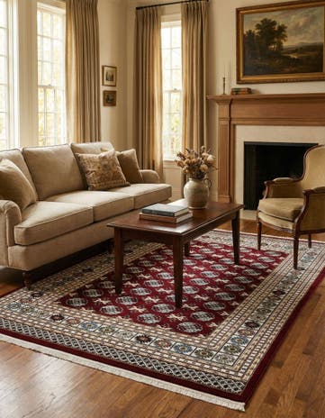 5' 3 x 8' Nain Design Rug