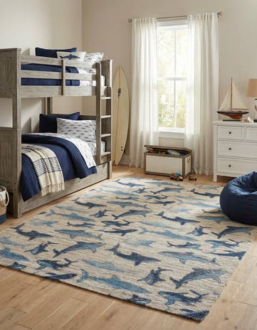 9' x 12' Hand Woven Chenille Jute Rug