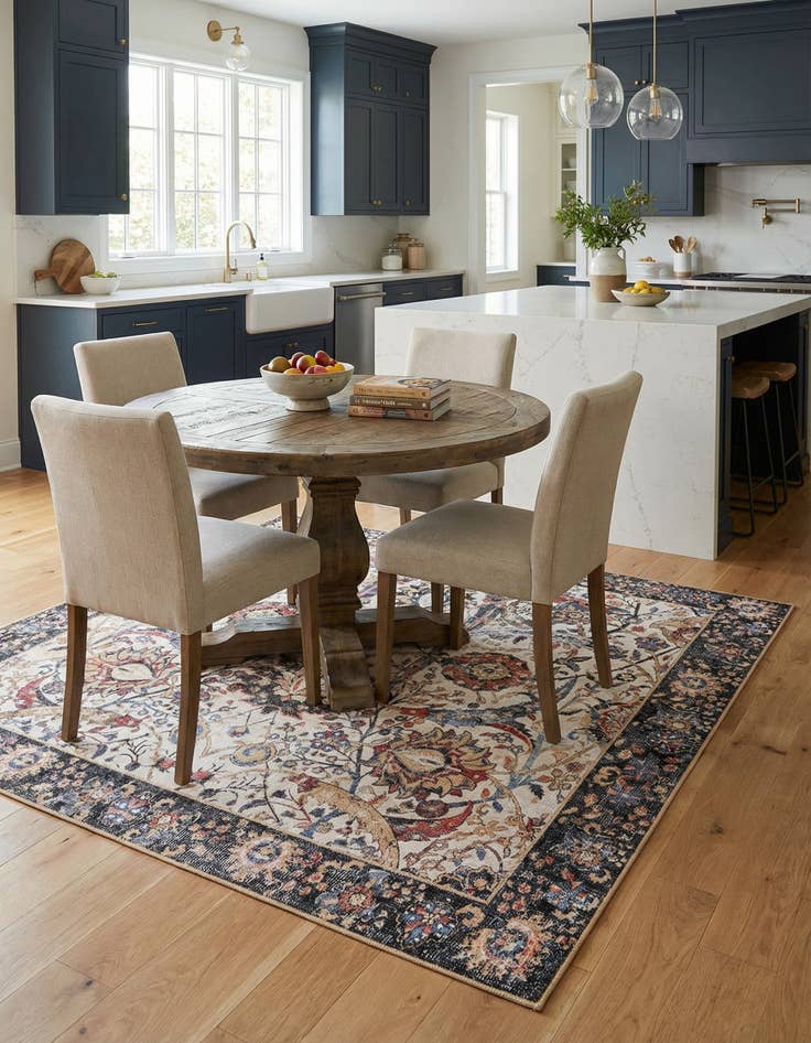 Detail image of 7' 10 x 7' 10 Timeless Square Rug