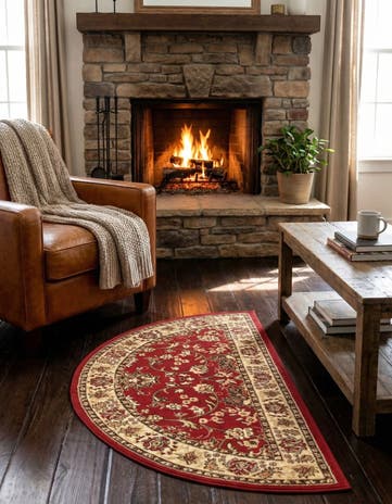 3' x 6' Yasmin Hearth Rug