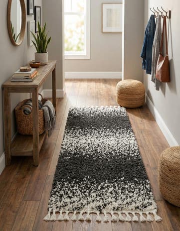 2' 2 x 6' Athena Shag Runner Rug